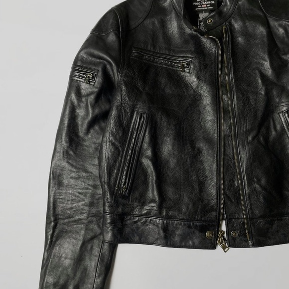 Ralph Lauren real leather jacket - Picture 3 of 6